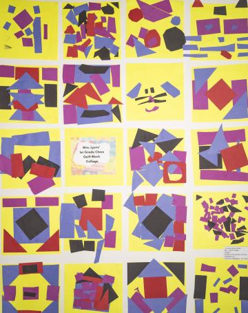 1st grade quilt - Strafford
