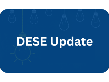 About Us DESE Update Button